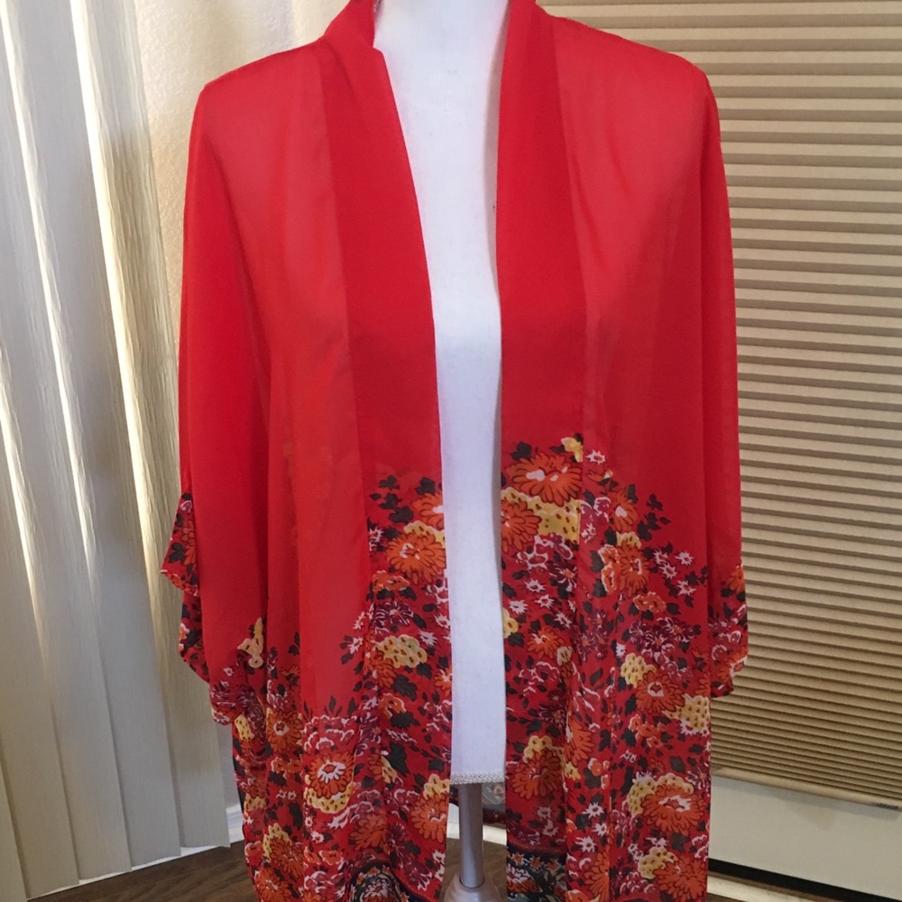 Kimono sleeve wrap